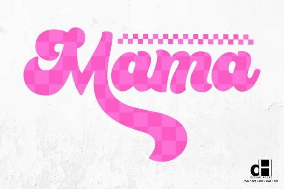 A Brand Designer's Take on Retro Mama Checkered Graphics