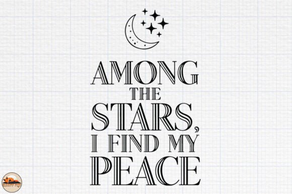 A Celestial Craft: Reviewing Among the Stars I Find My Peace Graphics