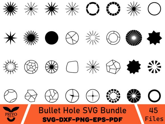 A Craft Designer’s Review of the Bullet Hole SVG Bundle for Graphics