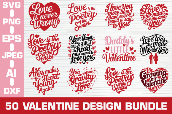 A Crafter's Review of the Valentine's SVG Design Bundle