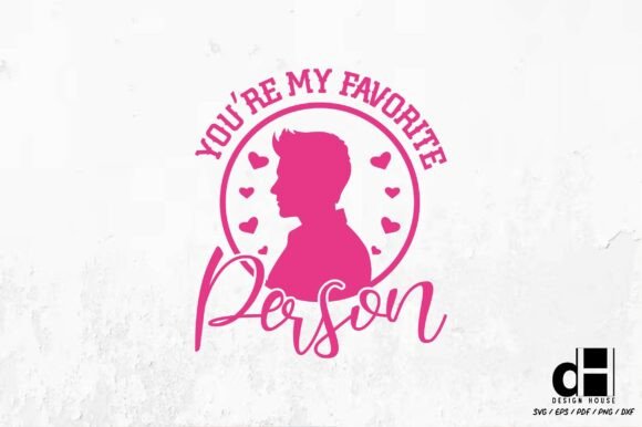 A Designer's Take: Valentines Man Head Love Graphics for Crafts