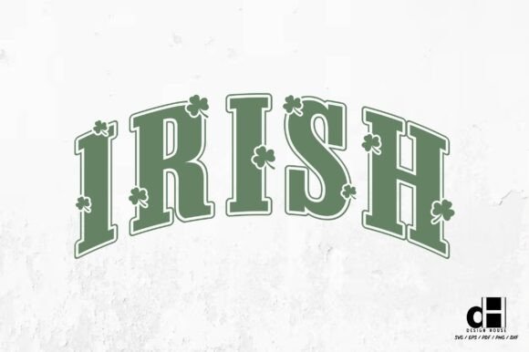 A Retro Irish St. Patrick’s Day SVG PNG Design for Crafts & Graphics