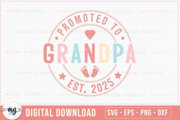 Evaluating SVG Graphics for Crafts: Promoted to Grandpa 2025